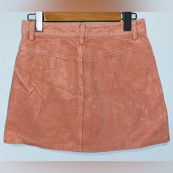 Forever 21 Pink Ribbed Mini Skirt Casual - Picture 4 of 6